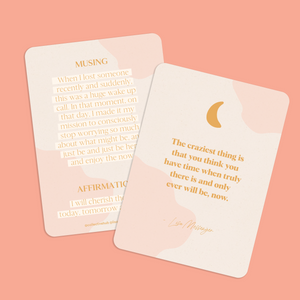 Affirmations to Guide Your Journey Box Card Set