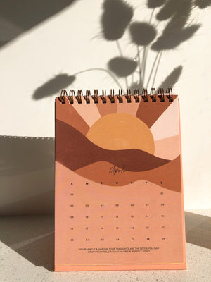 2023 Neutral Desk Calendar