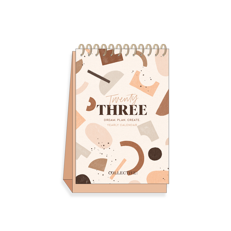 2023 Neutral Desk Calendar