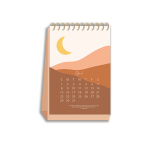 2023 Neutral Desk Calendar